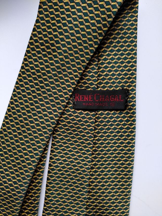 Corbata de seda vintage