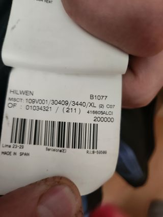 Chaqueton de hombre de lana merina Burberry