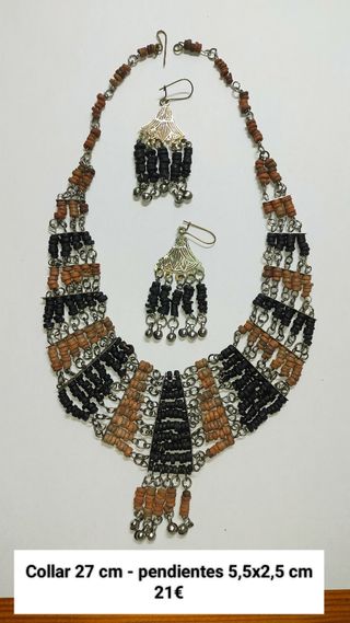COLLAR Y CONJUNTO ( varias fotos )