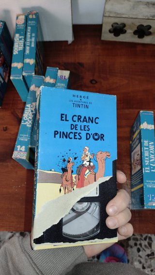 Tintín vhs colección