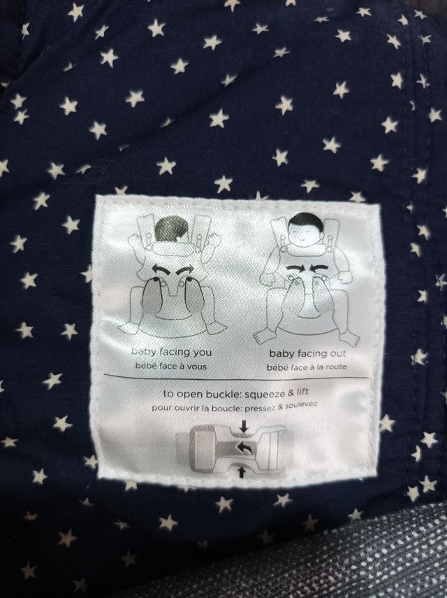 Mochila portabebés ergonómico