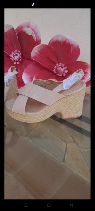Sandalias esparto