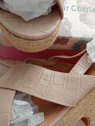 Sandalias esparto