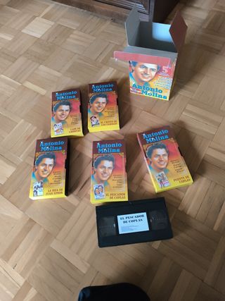Colección 5 películas VHS de Antonio Molina