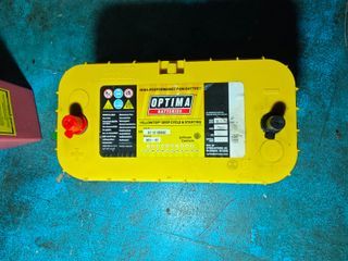 Batería Optima YTS-5.5 Yellowtop. Tecnología AGM.