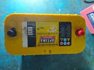 Batería Optima YTS-5.5 Yellowtop. Tecnología AGM.