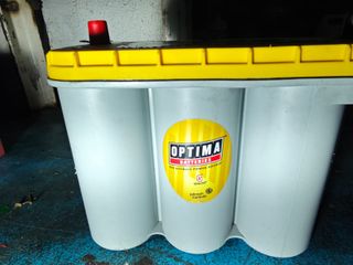 Batería Optima YTS-5.5 Yellowtop. Tecnología AGM.