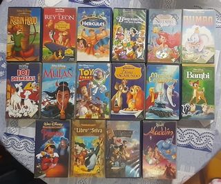 Vhs dibujos Disney