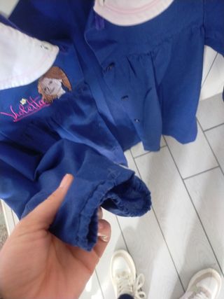 #grembiule bambina elementare Violetta