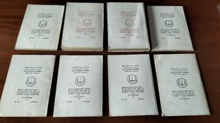 Lote 8 libros vintage pulga