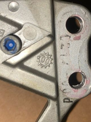 soporte y pedal freno BMW R1100s 2000