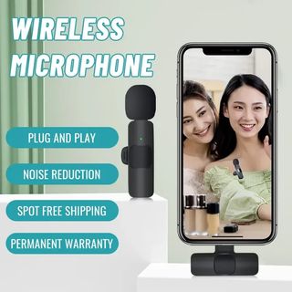 Microfono Solapa Movil Inalambrico Bluetooth USB C