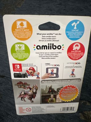 Amiibo Palamute Canyne Malzeno PRECINTADO
