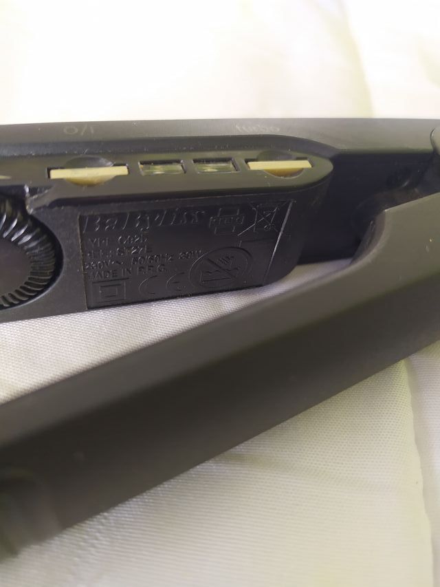 Plancha alisadora pelo Babyliss cerámica ST27E