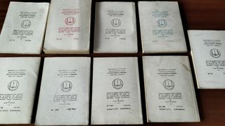 Lote 9 números enciclopedia pulga 