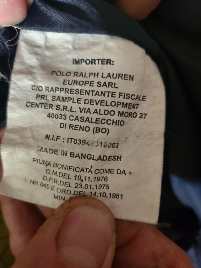 Anorak de mujer relleno de Plumas Ralph Lauren