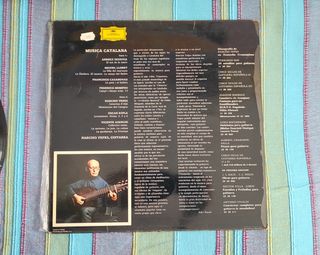 LP Narciso Yepes - Música Catalana