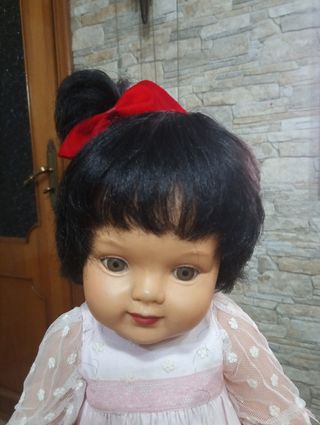 Parrucca sintetica per bambole vintage