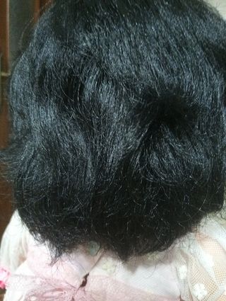 Parrucca sintetica per bambole vintage 