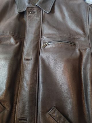 Chaqueta cuero vintage