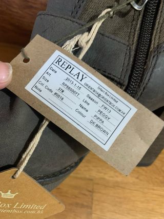 replay botines nuevos 