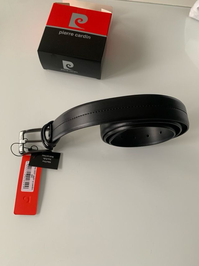 Cinturón negro vestir