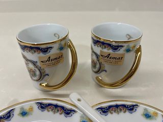 Juego de tazas porcelana