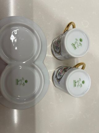 Juego de tazas porcelana