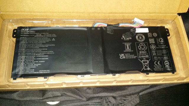 Batteria originale x notebook Acer aspire 3