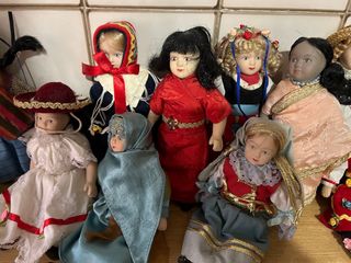 Muñecas de porcelana del mundo