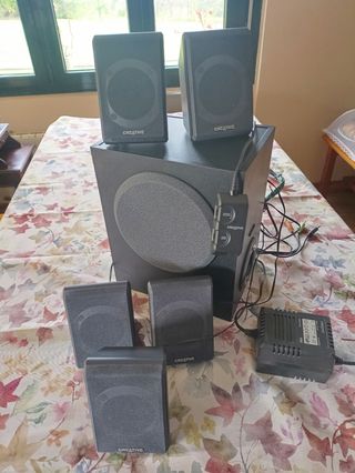 Sistema altavoces Creative 5.1 p580