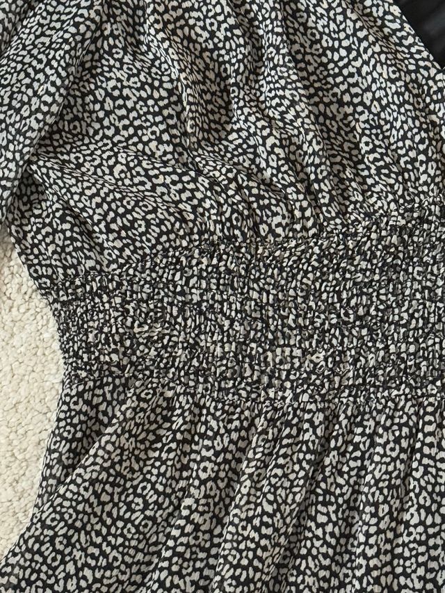 Vestido estampado Zara