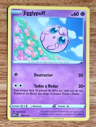 Carta Pokemon Jigglypuff