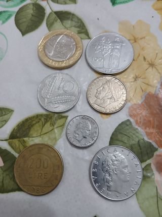Monete varie lire italiane