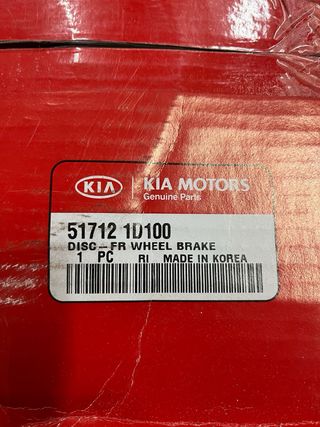Discos freno KIA HONDA