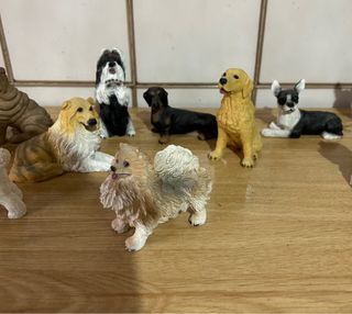 Coleccion de perros en miniatura
