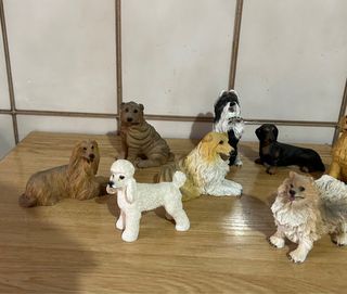 Coleccion de perros en miniatura