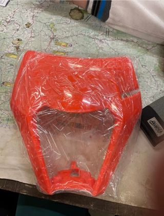 Careta Ktm Nueva Naranja enduro