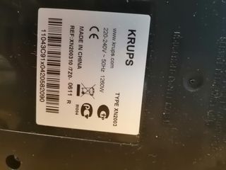 Cafetera Nespresso cápsulas Krups