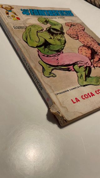 La Cosa contra La Masa. Comic. Los 4 Fantásticos