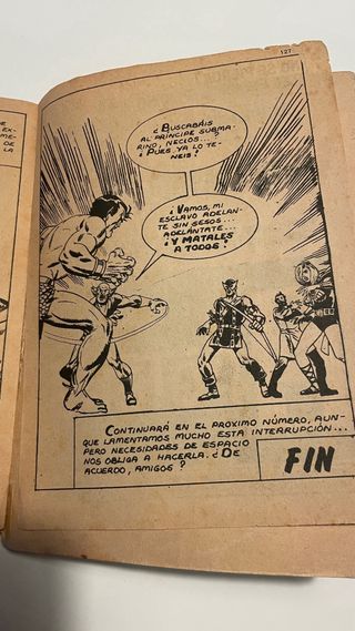 La Cosa contra La Masa. Comic. Los 4 Fantásticos