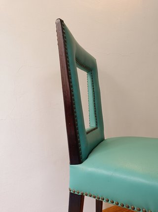 6 Sillas tapizadas Mid Century Modern