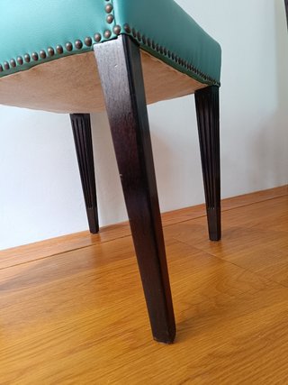 6 Sillas tapizadas Mid Century Modern