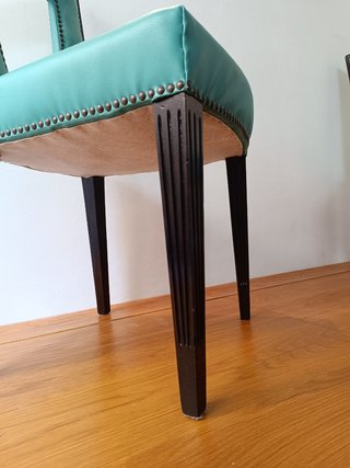 6 Sillas tapizadas Mid Century Modern