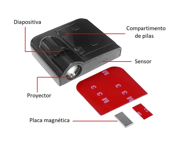 PROYECTORES LED PUERTAS LOGO DAEWOO