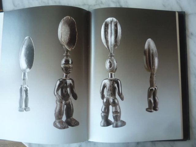 CUCHARAS ESCULTURAS  ARTE AFRICANO