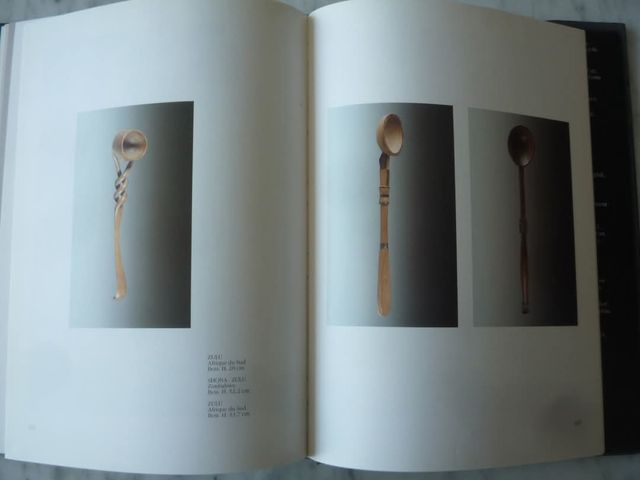 CUCHARAS ESCULTURAS  ARTE AFRICANO