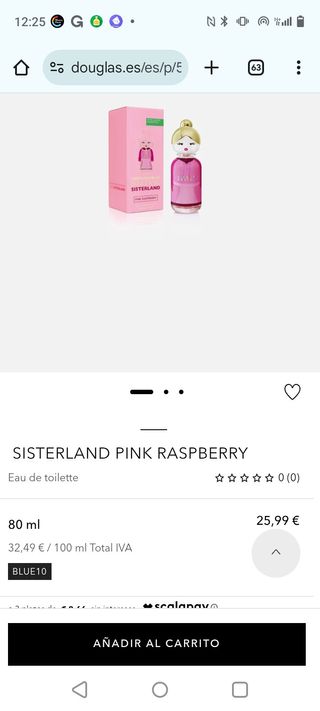 Perfume Benetton sisterland pink