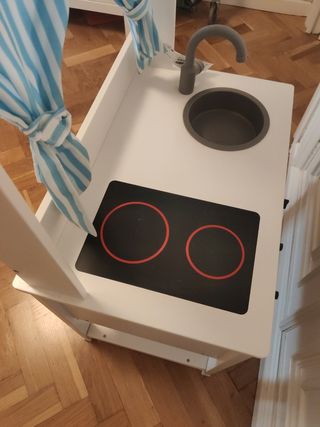 Cocina de madera Ikea Spisig