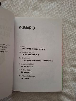 Lote historia para niños.